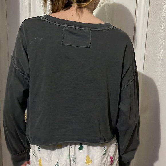 grey comfy baggy t-shirt🧸 - Picture 2 of 5